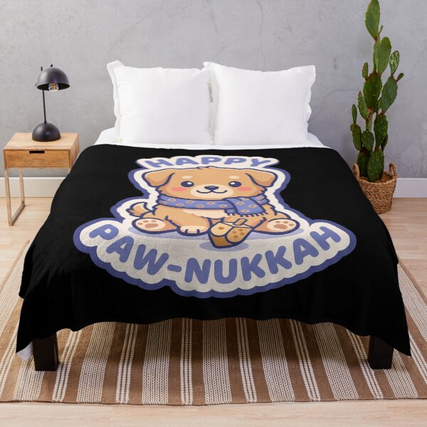 Item preview, Happy Paw-nukkah — Dog Hanukkah Puppy Design designed and sold by TheCalmEdit.