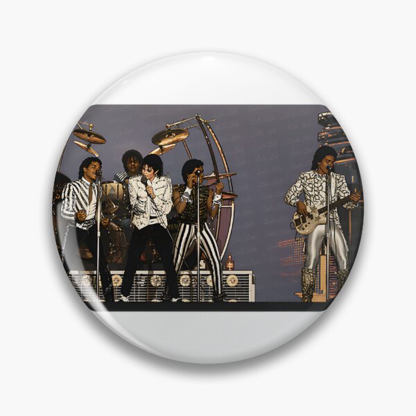 Item preview, The Jacksons Victory Tour Vintage Concert Design designed and sold by manicobsession.