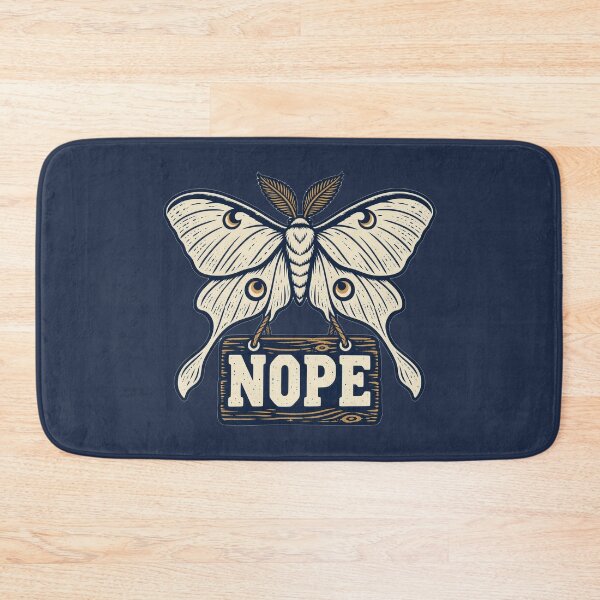 Item preview, Nope Moth Cottagecore Lunar Moth designed and sold by KungPowUnicorn.