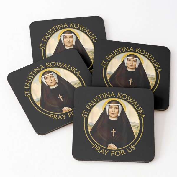 Item preview, St Faustina Kowalska Great Love Catholic Quote Divine Mercy designed and sold by geronkagogo.