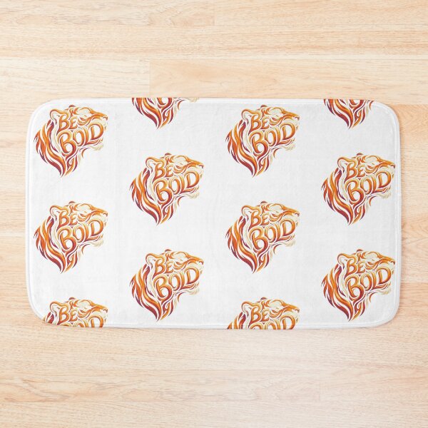 Item preview, Be Bold Tiger Typography – Fierce Motivational Animal Graphic designed and sold by CreativeArtisanPrints Shop.