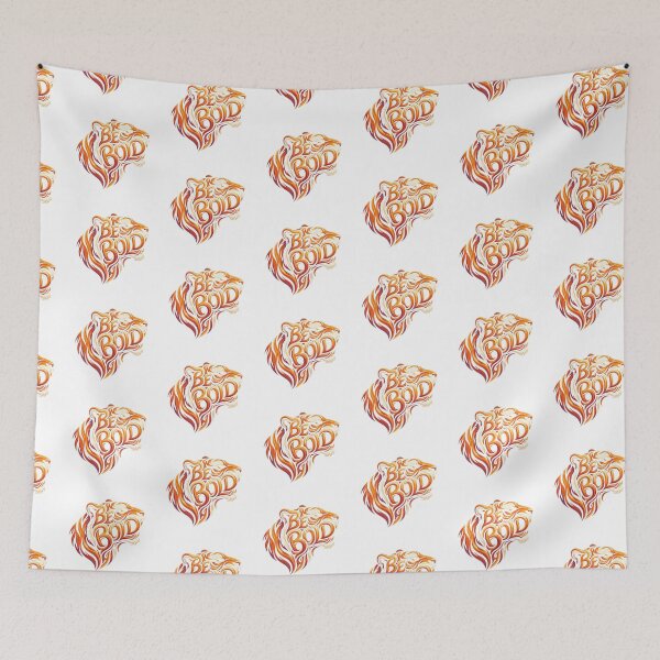 Item preview, Be Bold Tiger Typography – Fierce Motivational Animal Graphic designed and sold by CreativeArtisanPrints Shop.