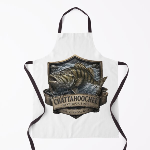 Item preview, Vintage Chattahoochee River Native Shoal Bass Graphic designed and sold by NobleCast .