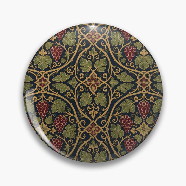 Item preview, Traditional Islamic Arabesque Botanical Pattern designed and sold by Alaa-love-art.