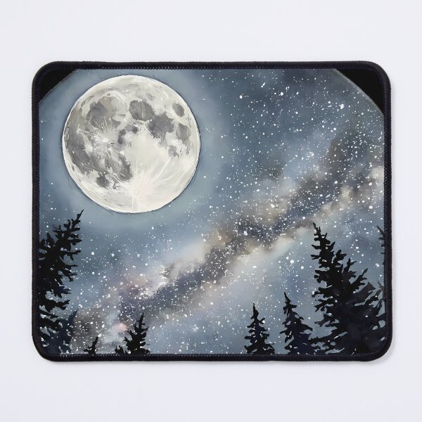 Item preview, Watercolor Starry Night  designed and sold by CosmicTerra.