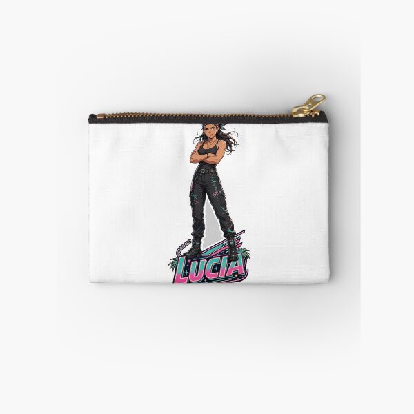 Item preview, Lucia Name Banner Showcase Sticker - Punishing: Gray Raven Fan Art designed and sold by Lesley D.