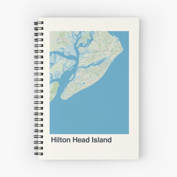 Item preview, Hilton Head Island Minimalistic Map Art designed and sold by MapsNerd.