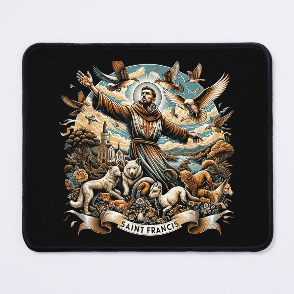 Item preview, Saint Francis of Assisi Catholic Animals designed and sold by geronkagogo.