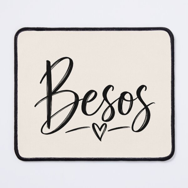 Item preview, Besos Spanish Kisses Minimal Script Typography designed and sold by MetaModel Editions.