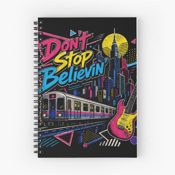 Item preview, Keep Believing – Retro Rock City Night designed and sold by Nacho Average Designs.