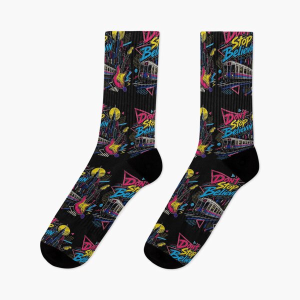 Item preview, Keep Believing – Retro Rock City Night designed and sold by Nacho Average Designs.