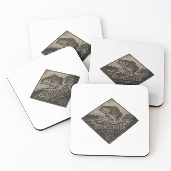 Item preview, Vintage Bronzeback Heritage Co Smallmouth Bass Graphic designed and sold by NobleCast .