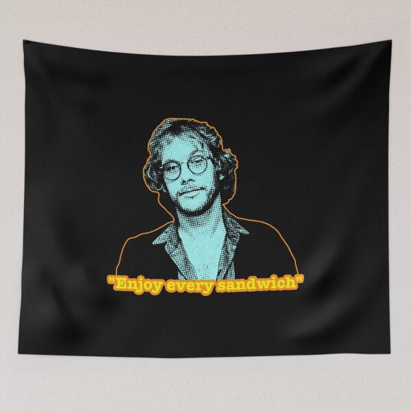 Item preview, Warren Zevon Enjoy Every Sandwich Portrait designed and sold by AnanamorphArter.