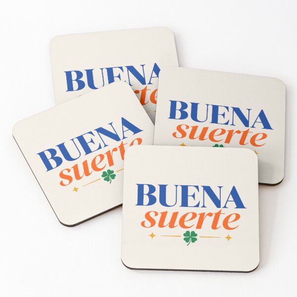 Item preview, Buena Suerte Español Buena Suerte Tipografía Colorida designed and sold by MetaModel Editions.