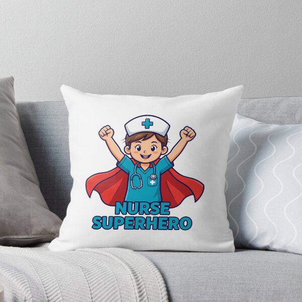 Item preview, Nurse Superhero Medical Worker T-Shirt designed and sold by Hernouf Smail.