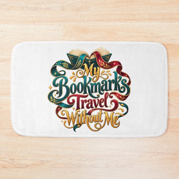 Item preview, My Bookmarks Travel Without Me Reader Lettering designed and sold by Bikivuno.