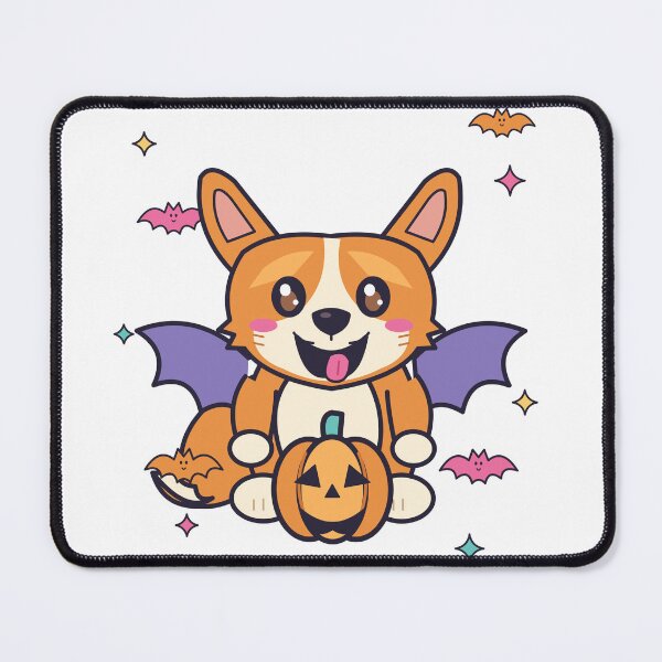 Item preview, Halloween Corgi Bat Wing Pup – Cute Dog Illustration designed and sold by narinzoon.