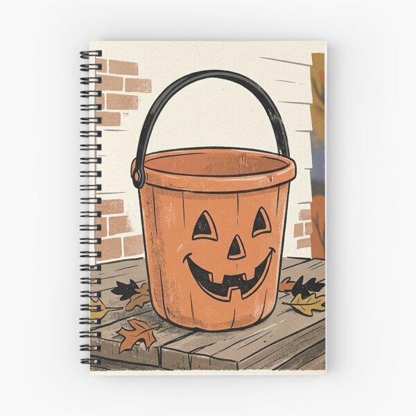 Item preview, A cartoon pumpkin as a bucket designed and sold by Solomon-Ent-144.