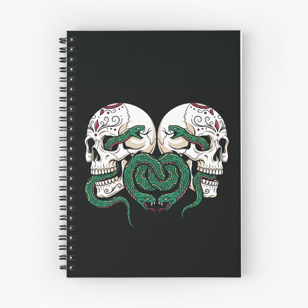 Item preview, Skull Couple Snakes Heart Gothic Tattoo Art designed and sold by digizonebydas.