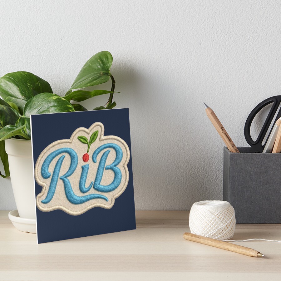 Item preview, Art Board Print designed and sold by Rib-Brand.