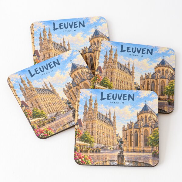 Item preview, Leuven Painterly Flemish City Impression designed and sold by MichaeIRellov.