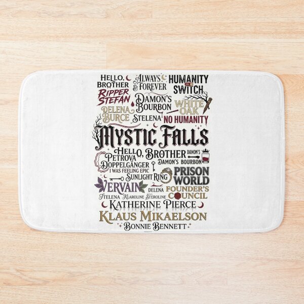 Item preview, Mystic Falls Vampire Insider Quotes Gothic Fandom Sticker Collage designed and sold by Fandom Universe.