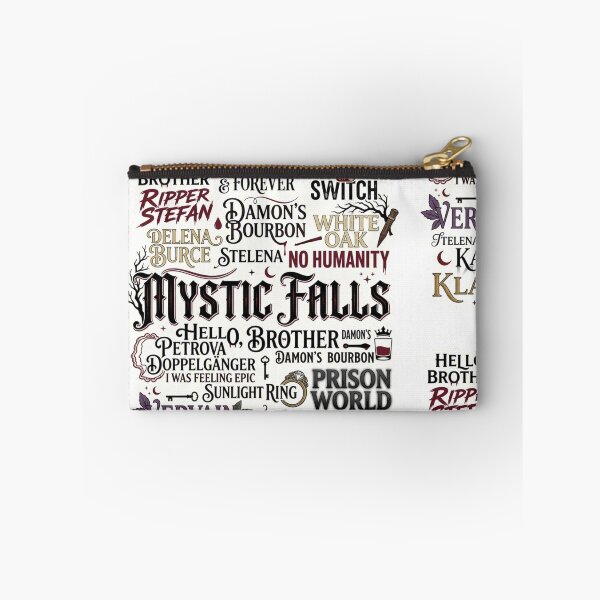 Item preview, Mystic Falls Vampire Insider Quotes Gothic Fandom Sticker Collage designed and sold by Fandom Universe.