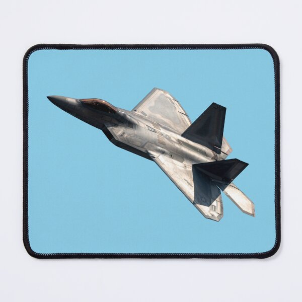 Aperçu de l'œuvre Illustration vectorielle de la manœuvre de virage furtif du F-22 Raptor de 5e génération créée et vendue par AfterburnerLab.