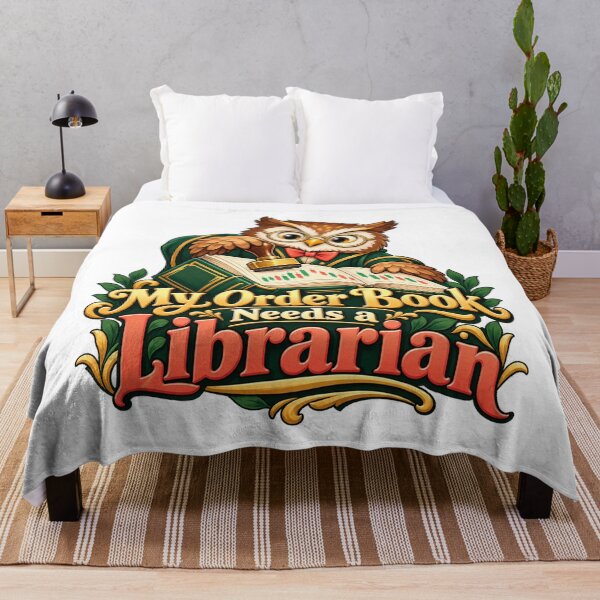 Item preview, My Order Book Needs a Librarian Owl Trader Art designed and sold by Bikivuno.