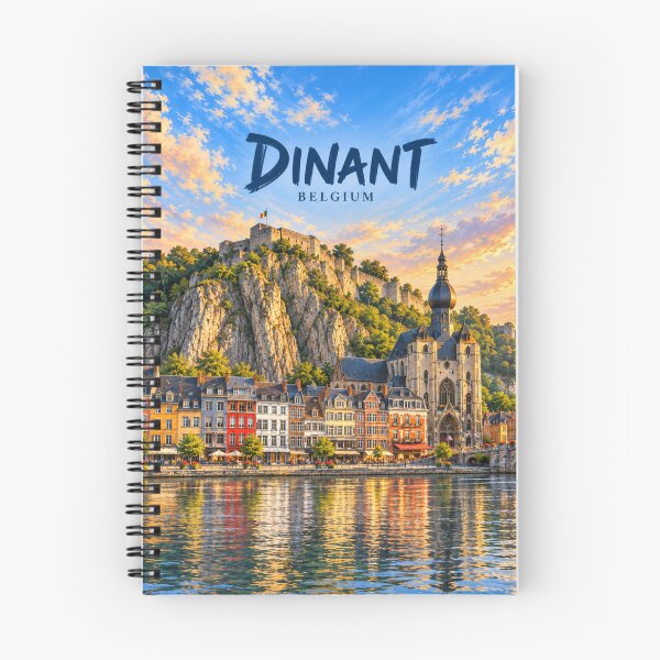 Item preview, Dinant Painterly Walloon River Impression designed and sold by MichaeIRellov.