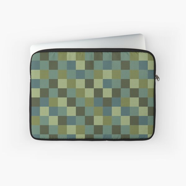 Item preview, Olive Green Checkerboard Pattern - Earthy Sage Pixel Grid Design    designed and sold by UniqueDesign751.