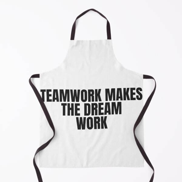 Aperçu de l'œuvre Teamwork Makes The Dream Work créée et vendue par JongoMongo.
