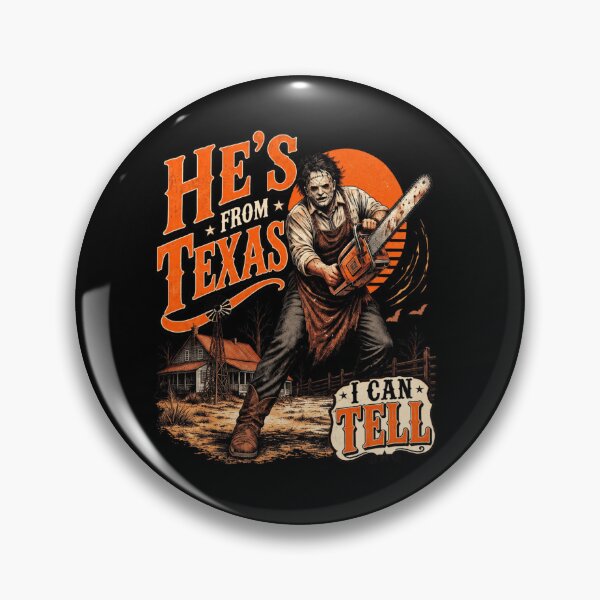 Artikelvorschau, Leatherface – Er kommt aus Texas, ich kann Horror erkennen entworfen und verkauft von Remontadarnia.