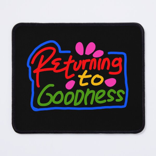 Item preview, Returning To Goodness Colored Doodle Text Art designed and sold by VunkfazeMerch.