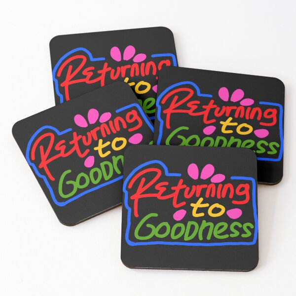 Item preview, Returning To Goodness Colored Doodle Text Art designed and sold by VunkfazeMerch.