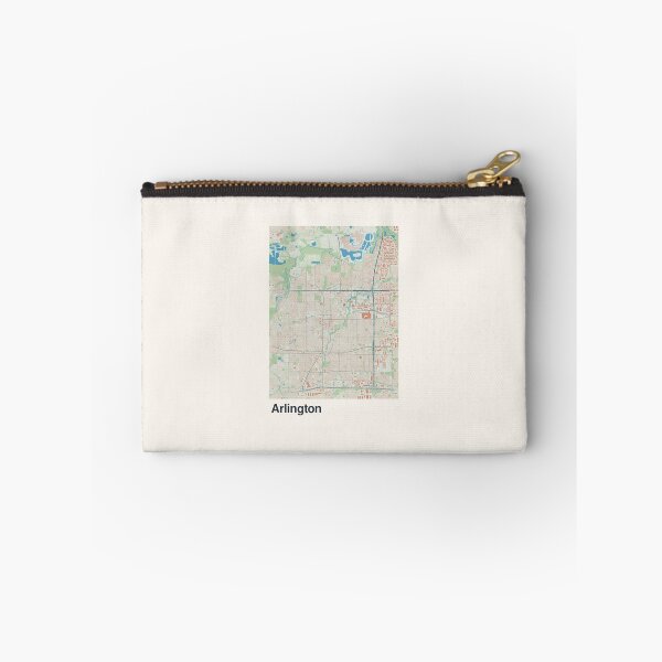 Artikelvorschau, Minimalistische Kartenkunst von Arlington entworfen und verkauft von MapsNerd.