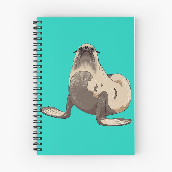 Item preview, Elephan seal looking upstairs with outstretched flippers designed and sold by A Sweet  Fragrance Art.