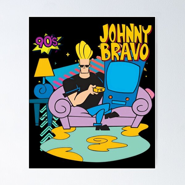 Artikelvorschau, Johnny Bravo 90er-Jahre-Fernsehcouch entworfen und verkauft von collin-certly.