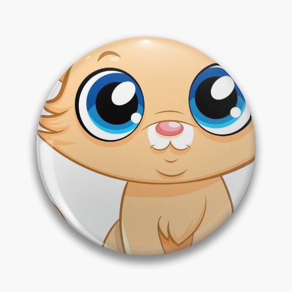 Item preview, Gatito naranja con grandes ojos azules designed and sold by HackerLooks.