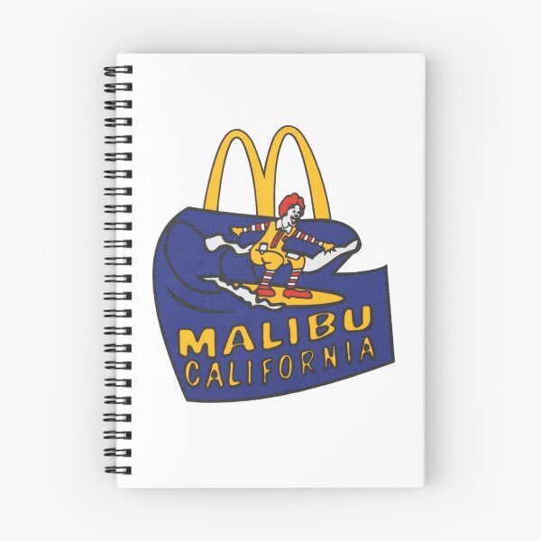 Item preview, McDonald's Malibu California Ronald Surfing Graphic designed and sold by Remontadarnia.