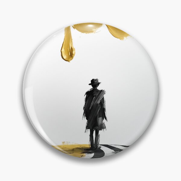 Item preview, Solitary Man Under Yellow Rain Cloud Art  designed and sold by Yellow Zone.