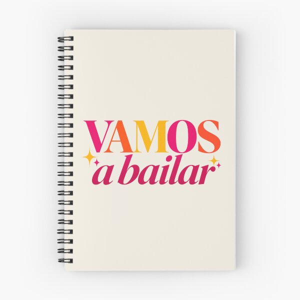 Item preview, Vamos a Bailar Colorful Spanish Dance Typography designed and sold by MetaModel Editions.