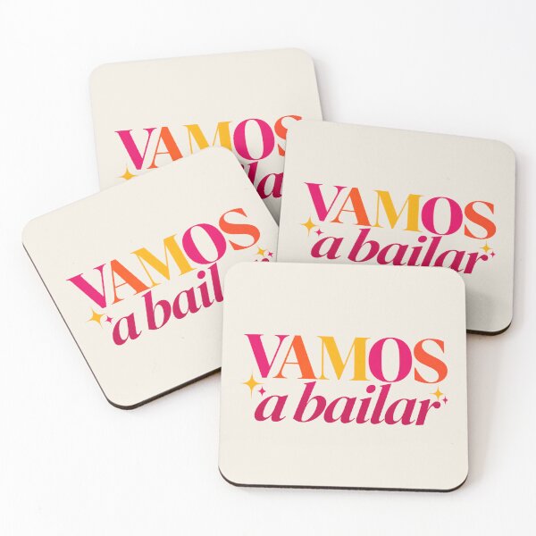 Item preview, Vamos a Bailar Tipografía de baile español colorida designed and sold by MetaModel Editions.