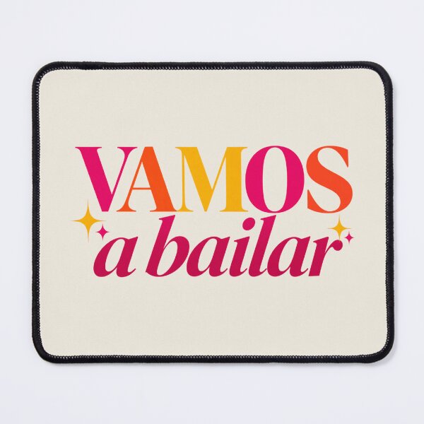 Item preview, Vamos a Bailar Colorful Spanish Dance Typography designed and sold by MetaModel Editions.