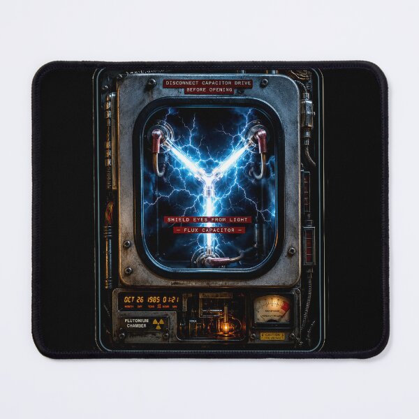 Item preview, Flux Capacitor Retro 821 Gigawatts Cinematic Time Travel designed and sold by BeardWave.