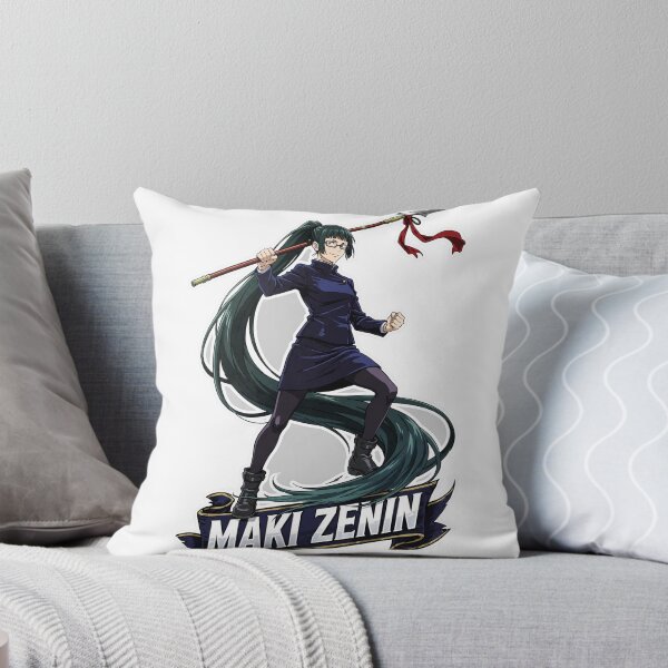 Item preview, Maki Zenin Name Banner Showcase Sticker - Jujutsu Kaisen Fan Art designed and sold by Lesley D.