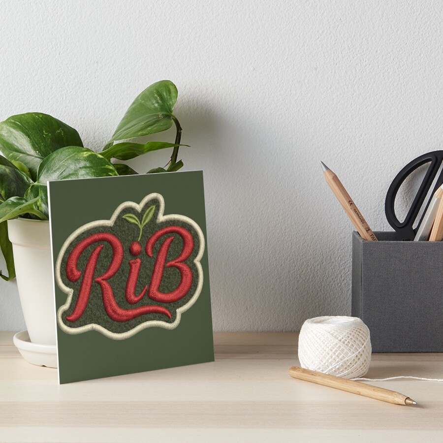 Item preview, Art Board Print designed and sold by Rib-Brand.