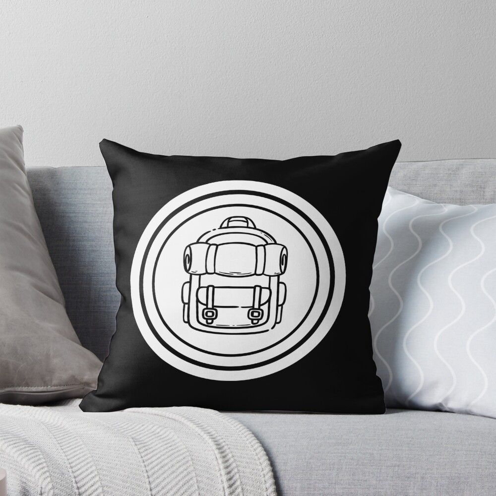 Item preview, Throw Pillow designed and sold by YQvibe Studio.
