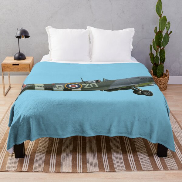 Item preview, Spitfire Fighter Aircraft Static Tarmac Profile Vector Art designed and sold by AfterburnerLab.