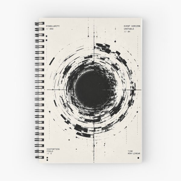 Item preview, Glitch Singularity Black Hole designed and sold by NordenPosters.